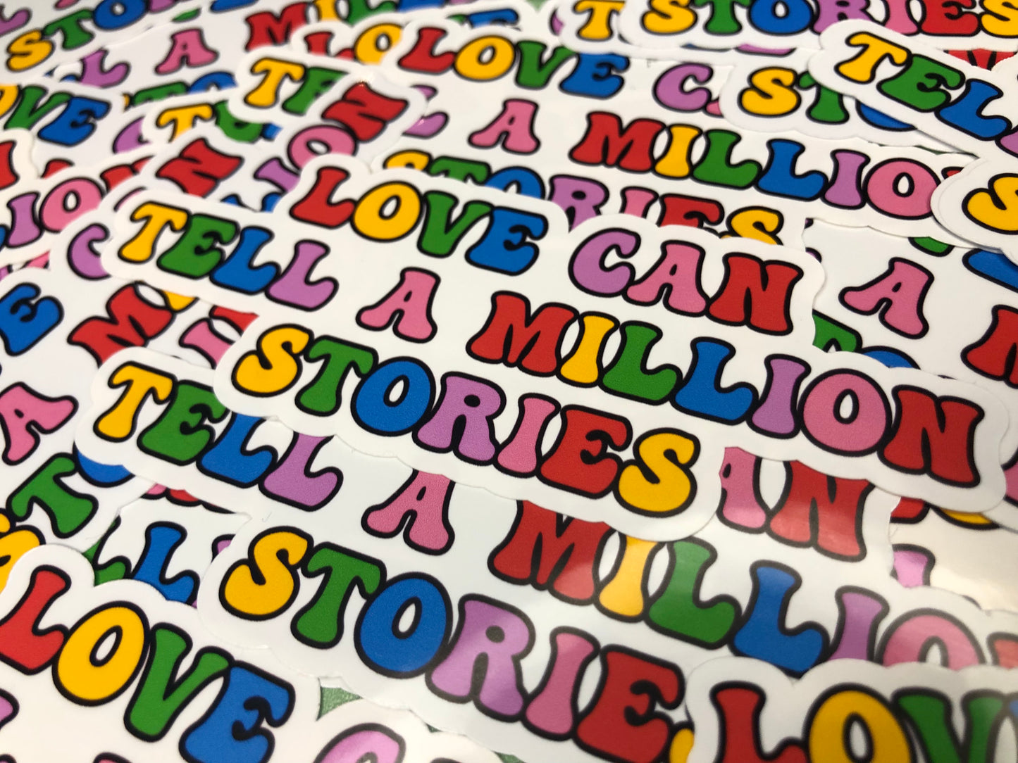 Love Can Tell Sticker