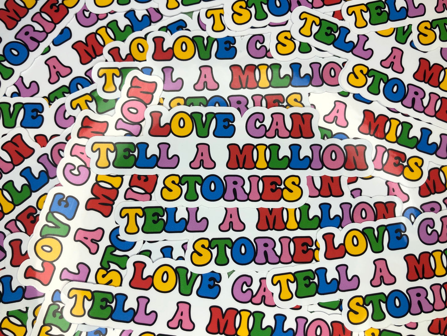 Love Can Tell Sticker