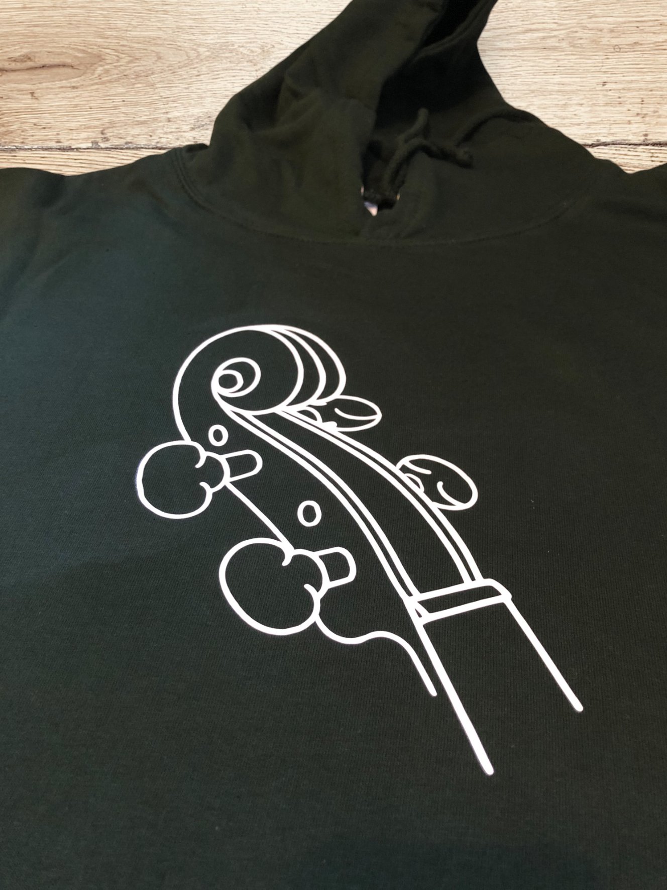 Violin Scroll Hoodie