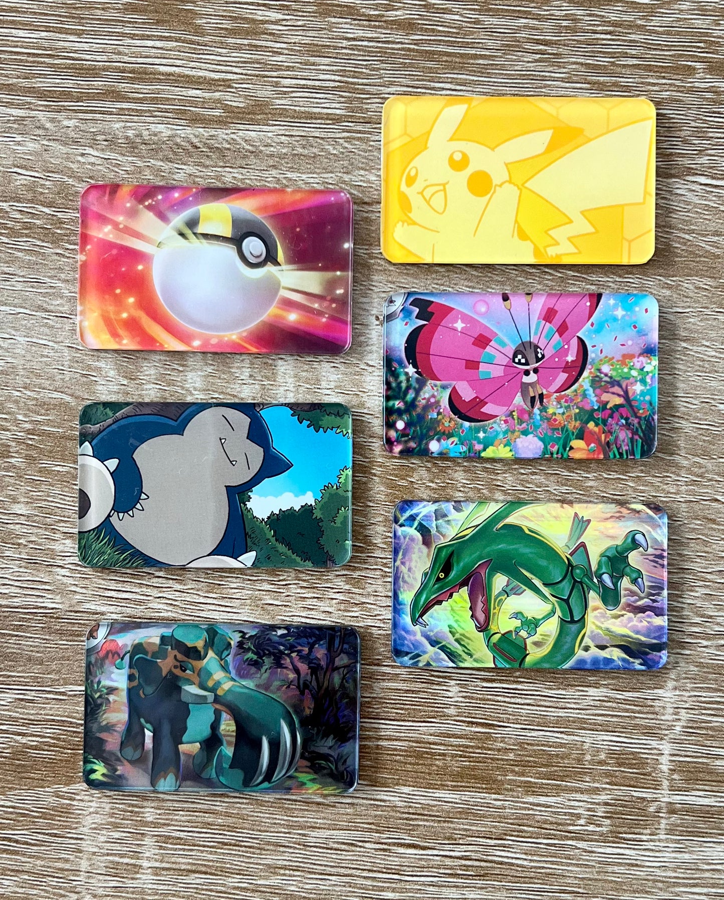 Bundle: Pokémon Trading Card Notebook & Magnet