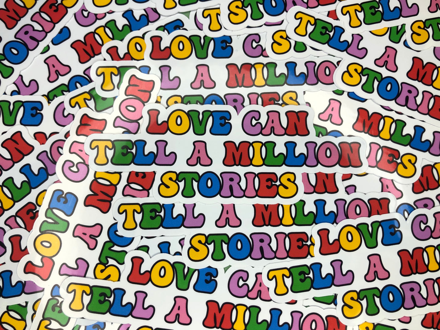 Love Can Tell Sticker 